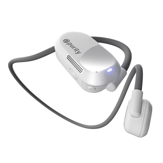 Purity Air Open Ear Headphones - Grey / White