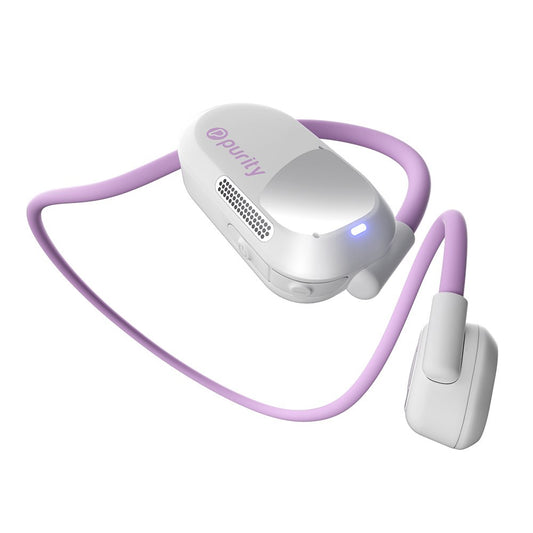 Purity Air Open Ear Headphones - Lilac / White
