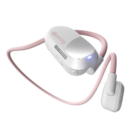 Purity Air Open Ear Headphones - Chalk Pink / White