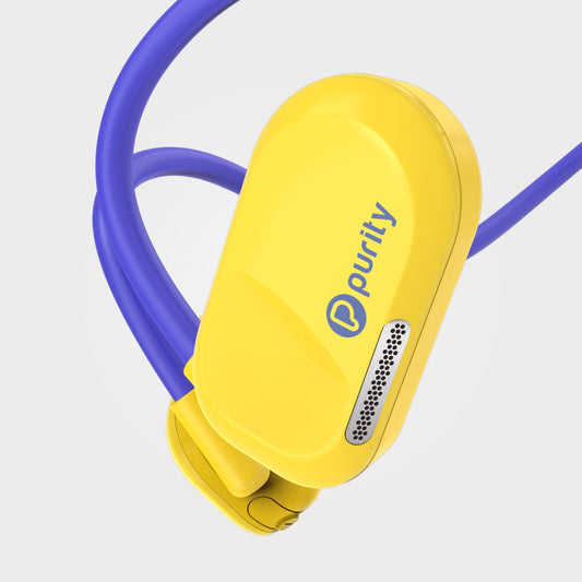 Purity Air Open Ear Headphones - Yellow/Blue