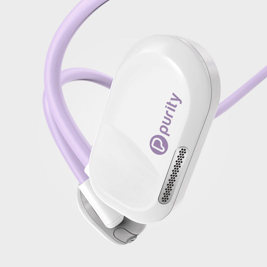 Purity Air Open Ear Headphones - Lilac / White