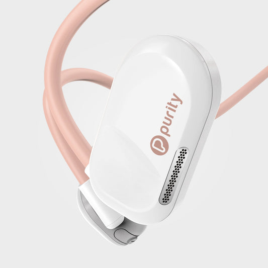 Purity Air Open Ear Headphones - Chalk Pink / White
