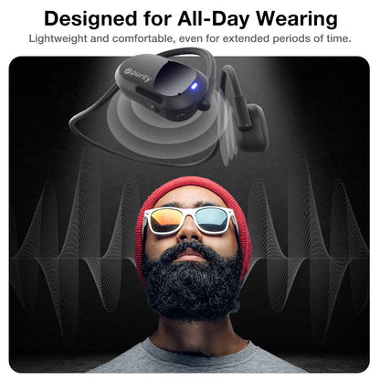 Purity Air Open Ear Headphones - Black