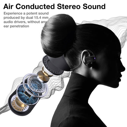Purity Air Open Ear Headphones - Black