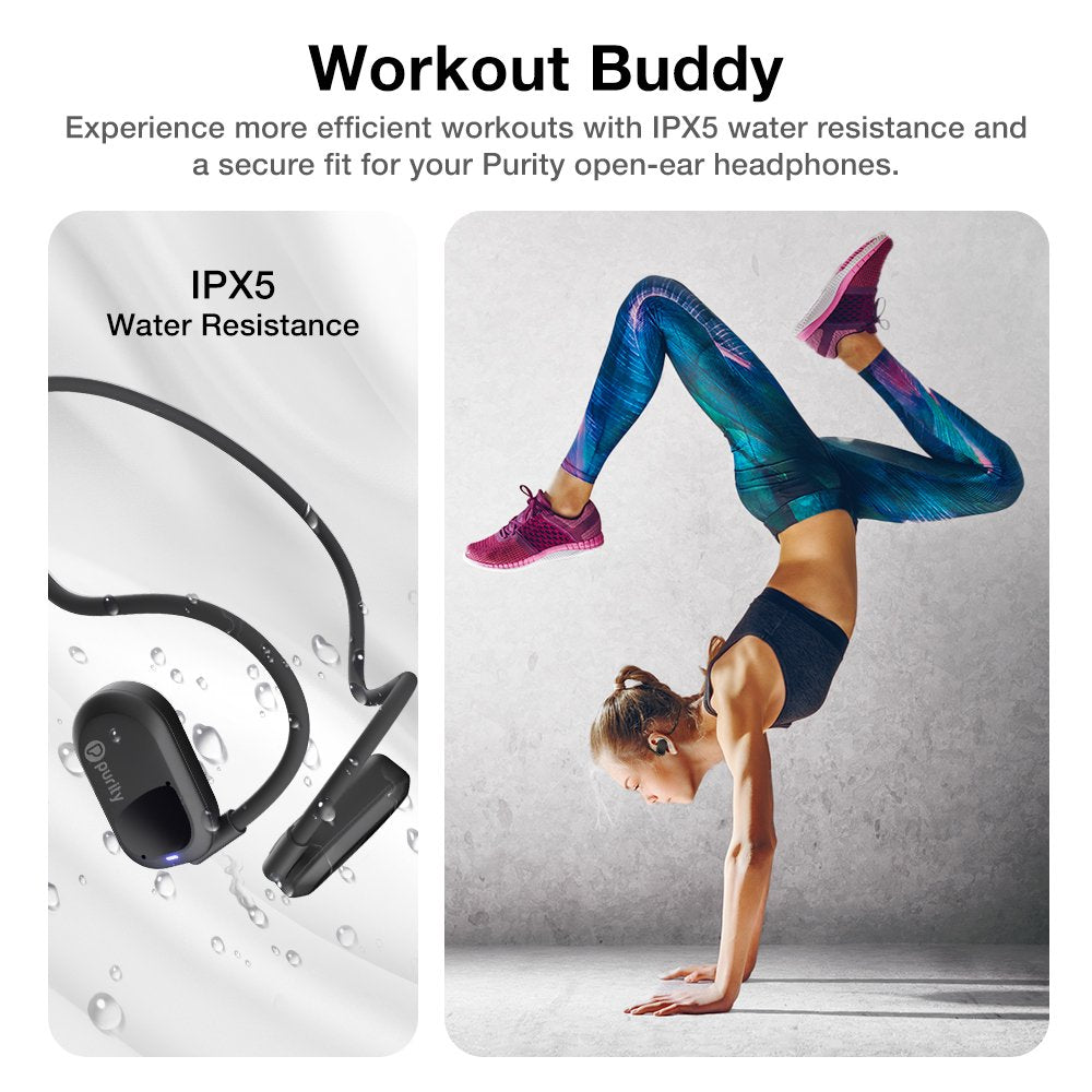 Purity Air Open Ear Headphones - Black