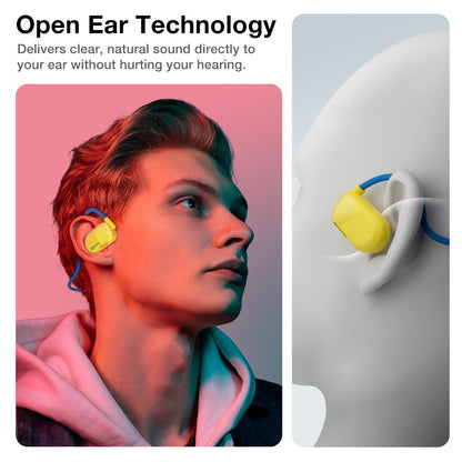 Purity Air Open Ear Headphones - Yellow/Blue