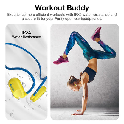 Purity Air Open Ear Headphones - Yellow/Blue