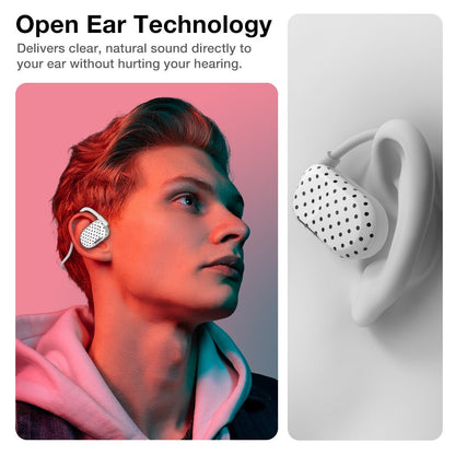 Purity Air Open Ear Headphones - Black Dots