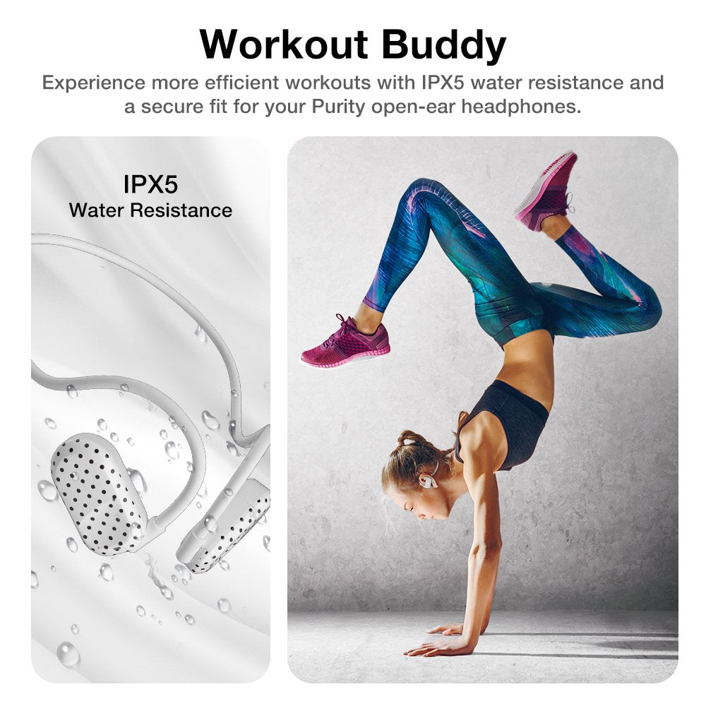 Purity Air Open Ear Headphones - Black Dots