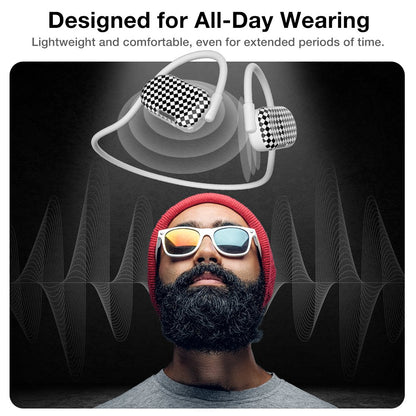 Purity Air Open Ear Headphones - Checkerboard